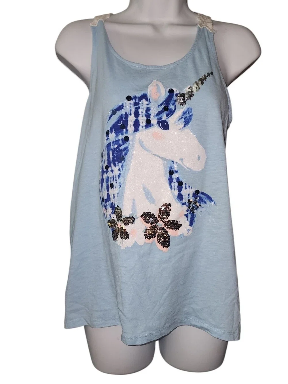 🦄Girls Size 18/20 Justice Tank Top🦄